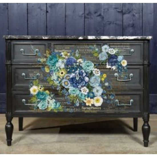 Decor Transfer Cosmic Roses