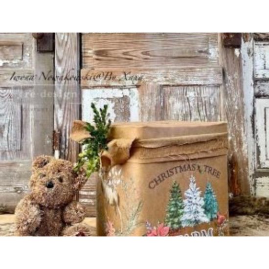 Decor Transfer Holly Jolly Xmas