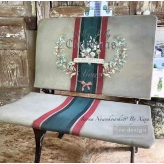 Decor Transfer Holly Jolly Xmas