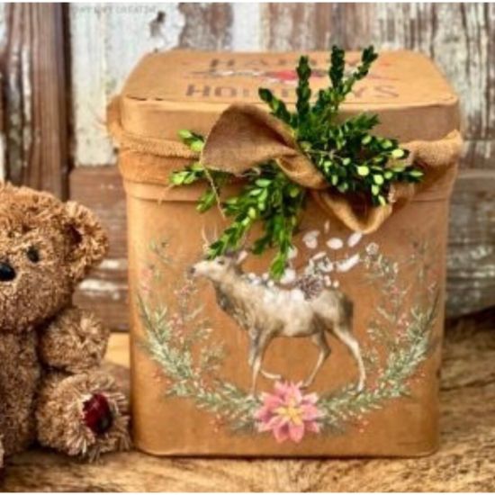 Decor Transfer Holly Jolly Xmas