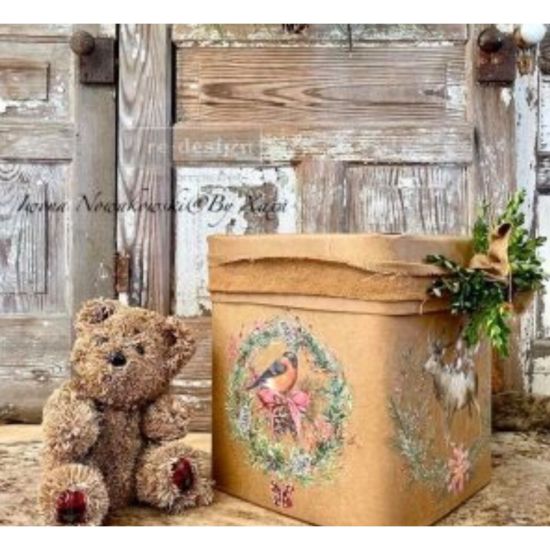 Decor Transfer Holly Jolly Xmas