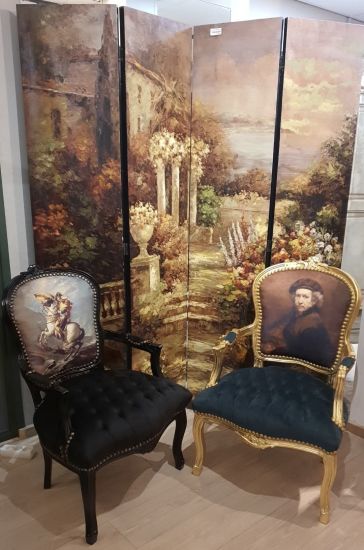 Prachtig kleurrijk Kamerscherm